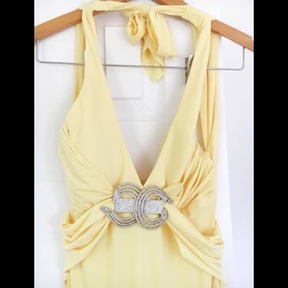 Yellow Caché Gown - Picture 1 of 3